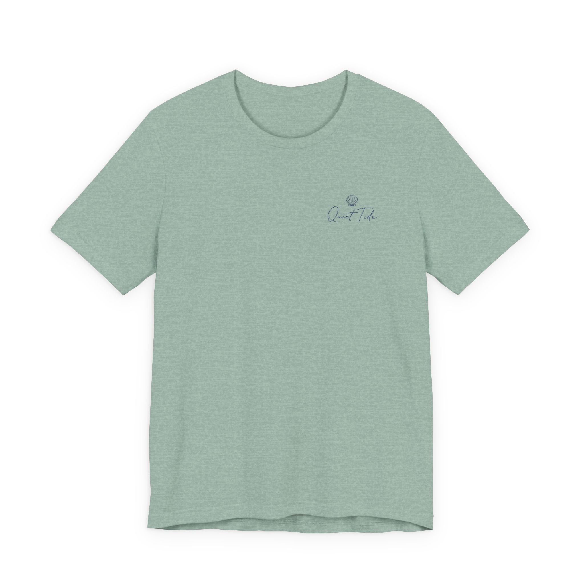 Quiet Tide Embroidered Logo Tee