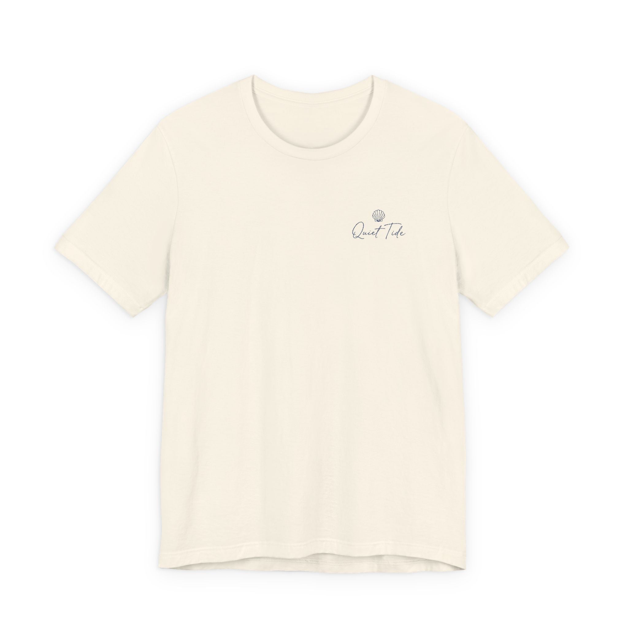 Quiet Tide Embroidered Logo Tee