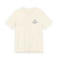 Quiet Tide Coastal Logo Tee | Bella + Canvas 3001 | Soft Coastal Lifestyle T-Shirt