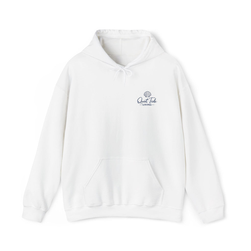 Quiet Tide Logo Hoodie | Soft Coastal Living