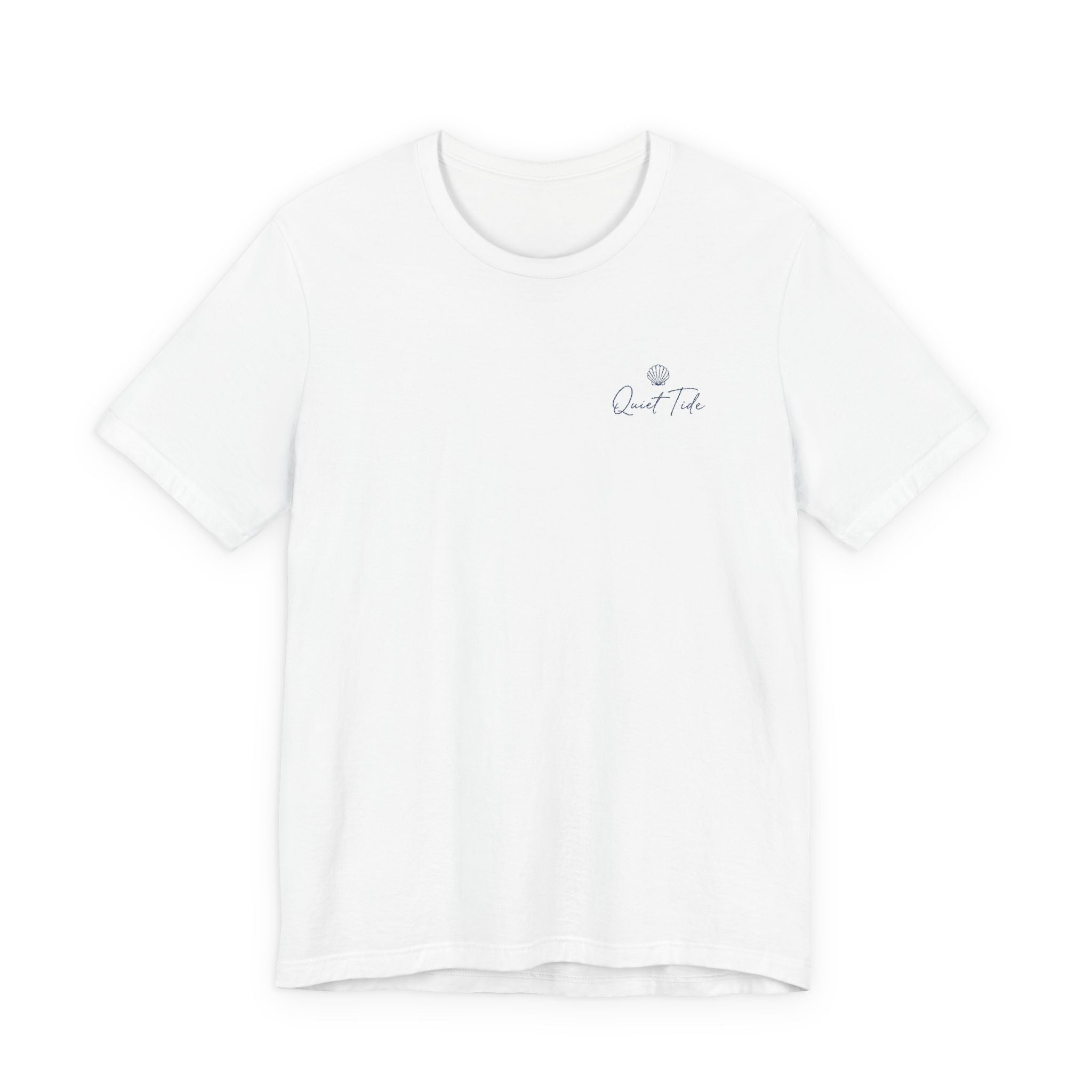 Quiet Tide Embroidered Logo Tee