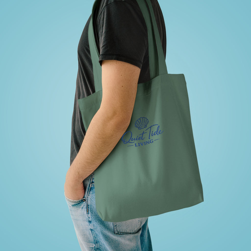 Quiet Tide Canvas Tote Bag | Soft Coastal Living
