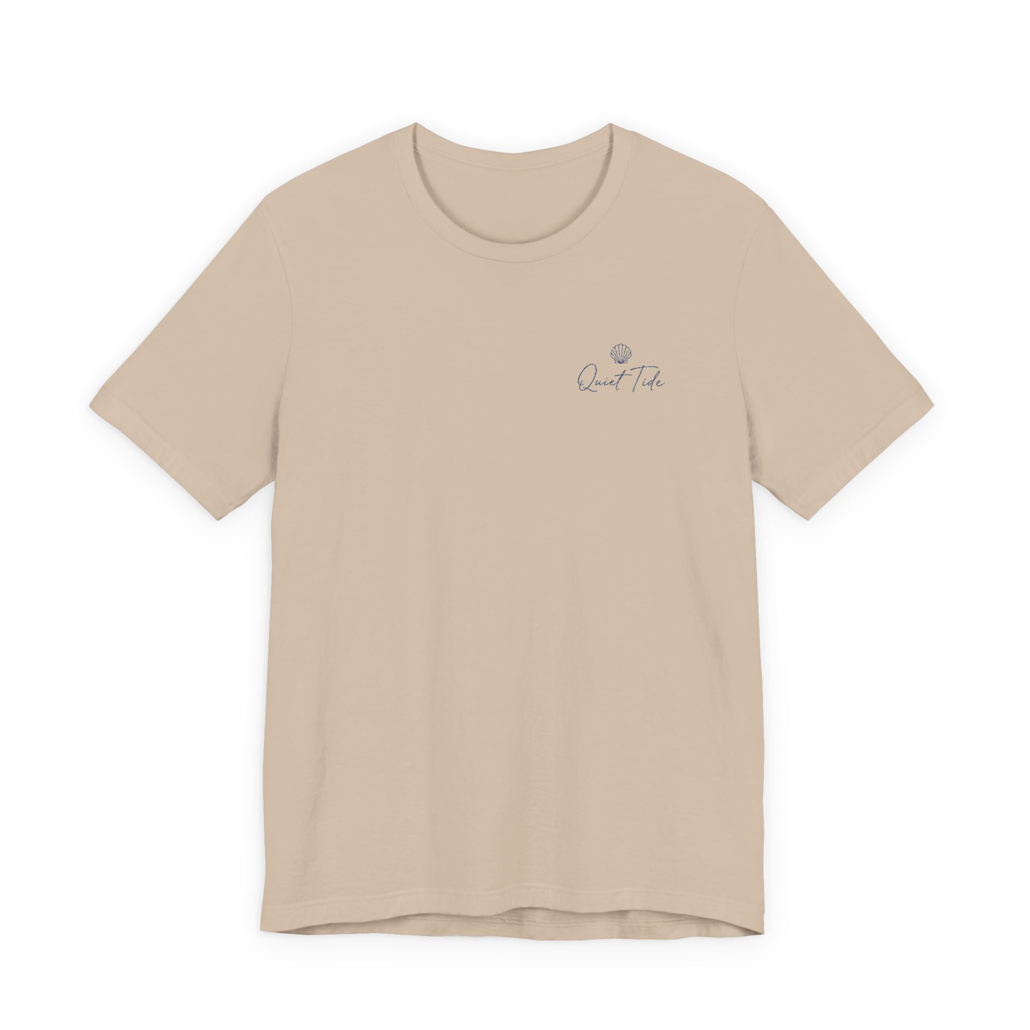 Quiet Tide Embroidered Logo Tee
