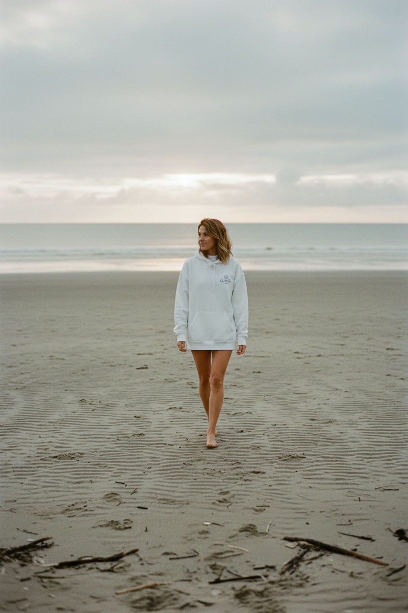 Walking the shoreline